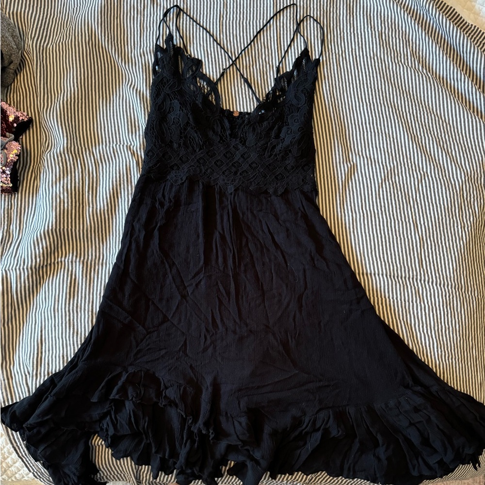 Free people Black dress